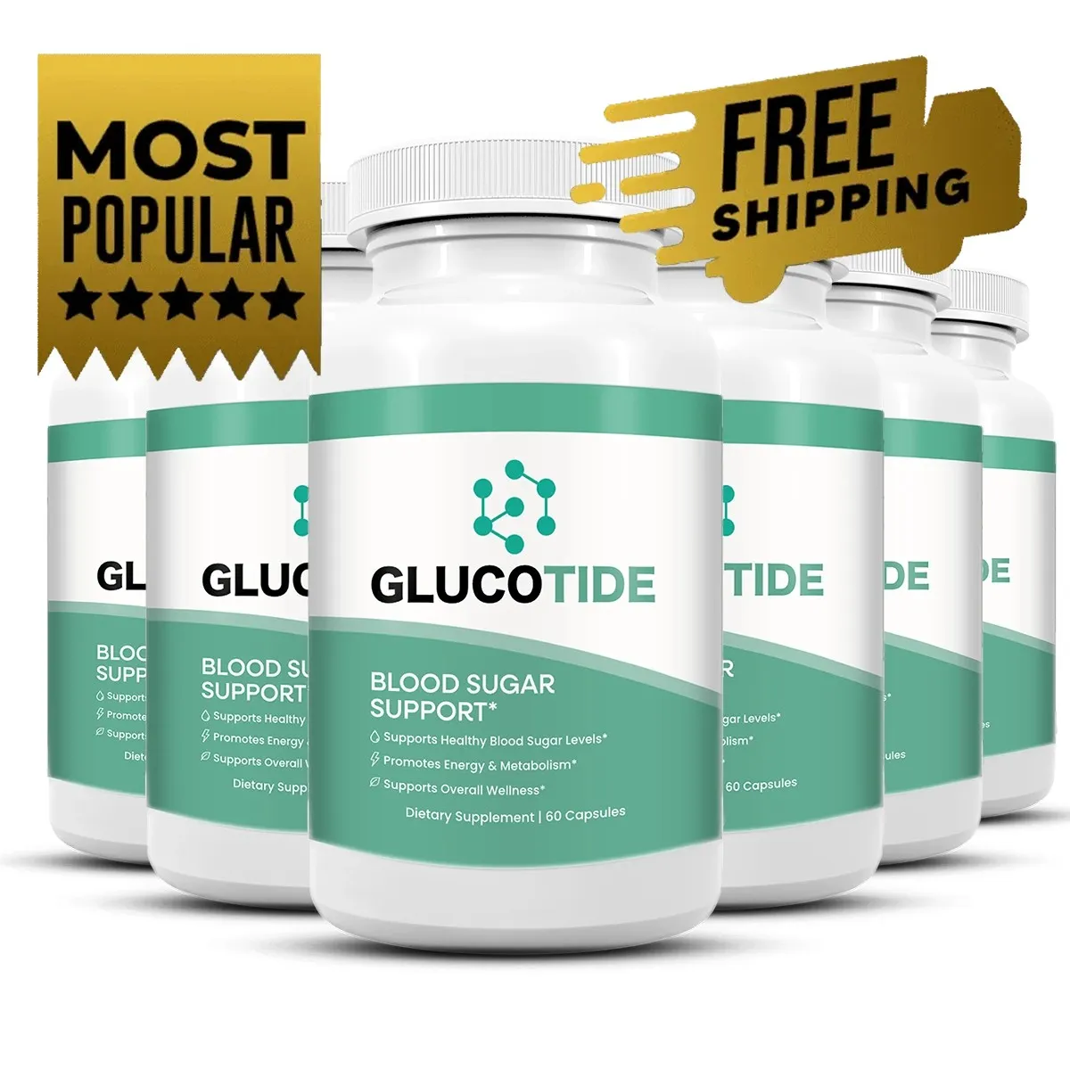 Glucotide™ Six Essential Nutrient Formula for Blood Sugar and Metabolic Wellness